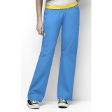 5016 WonderWink Origins Québec – Pantalon d’uniforme avec ceinture élastique - Malibu Blue