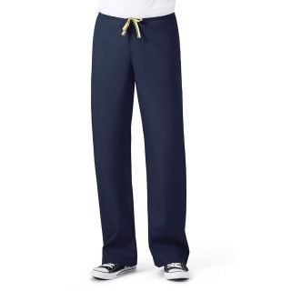 5006 WonderWink Origins Papa Unisex Drawstring Scrub Pants - Navy