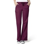 5308 Wonderflex Grace - Pantalon a cargaison éclater - Wine