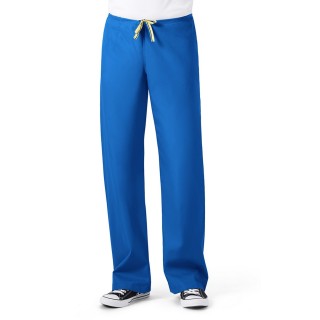 5006 WonderWink Origins Papa – Pantalon d’uniforme unisexe avec cordon - Royal