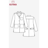 7256 - Red Panda - Men's Long Lab Coat