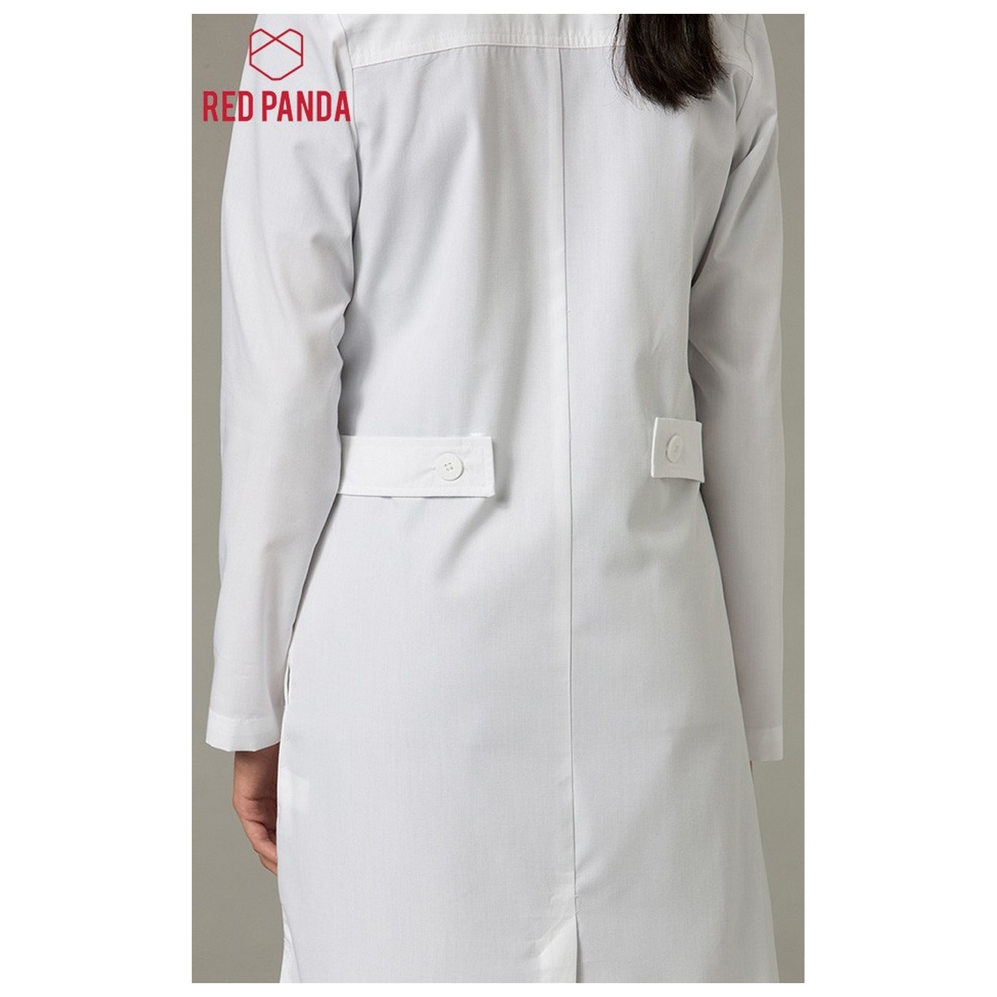 7156 - Red Panda - Women's Long Lab Coat