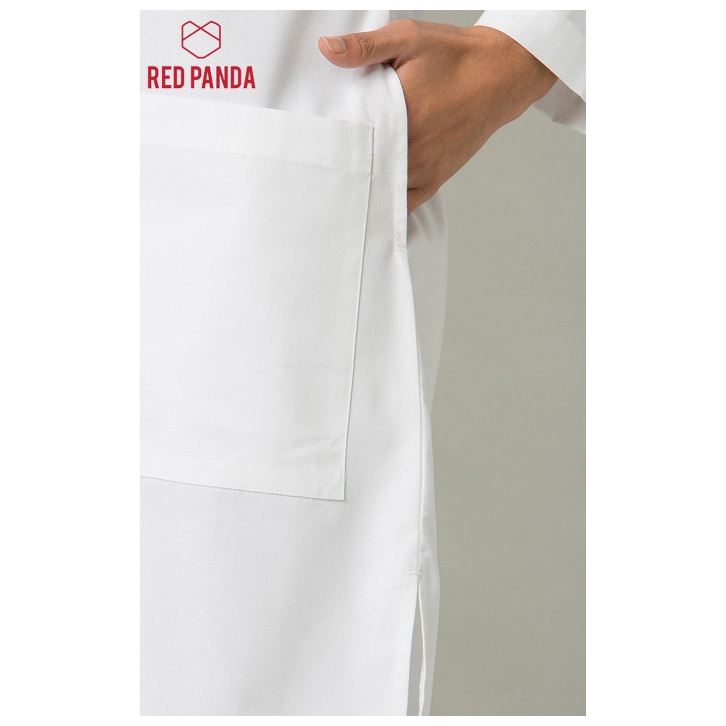 7156 - Red Panda - Women's Long Lab Coat