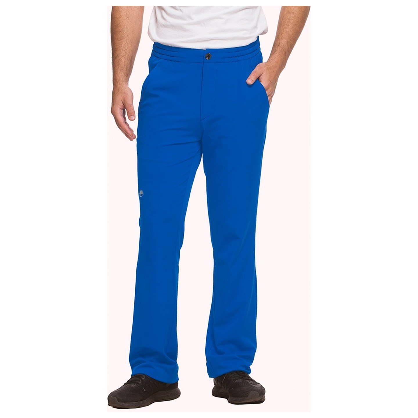 9590 HH Works by Healing Hands Men's Ryan Slim Leg Elastic Waist Pant