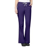 502 WonderWORK, pantalon à fronces pour femmes, avec jambe évasée - Entaure: Régulier 31po