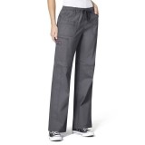 5108 WonderFlex Faith Multi-pocket Cargo Scrub Pants - Pewter