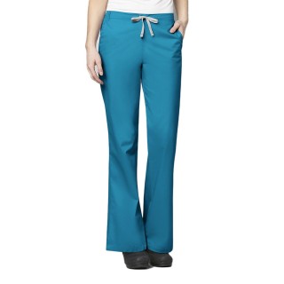 502 WonderWORK Women’s Flare Leg Drawstring Scrub Pant - Inseam: Regular 31"