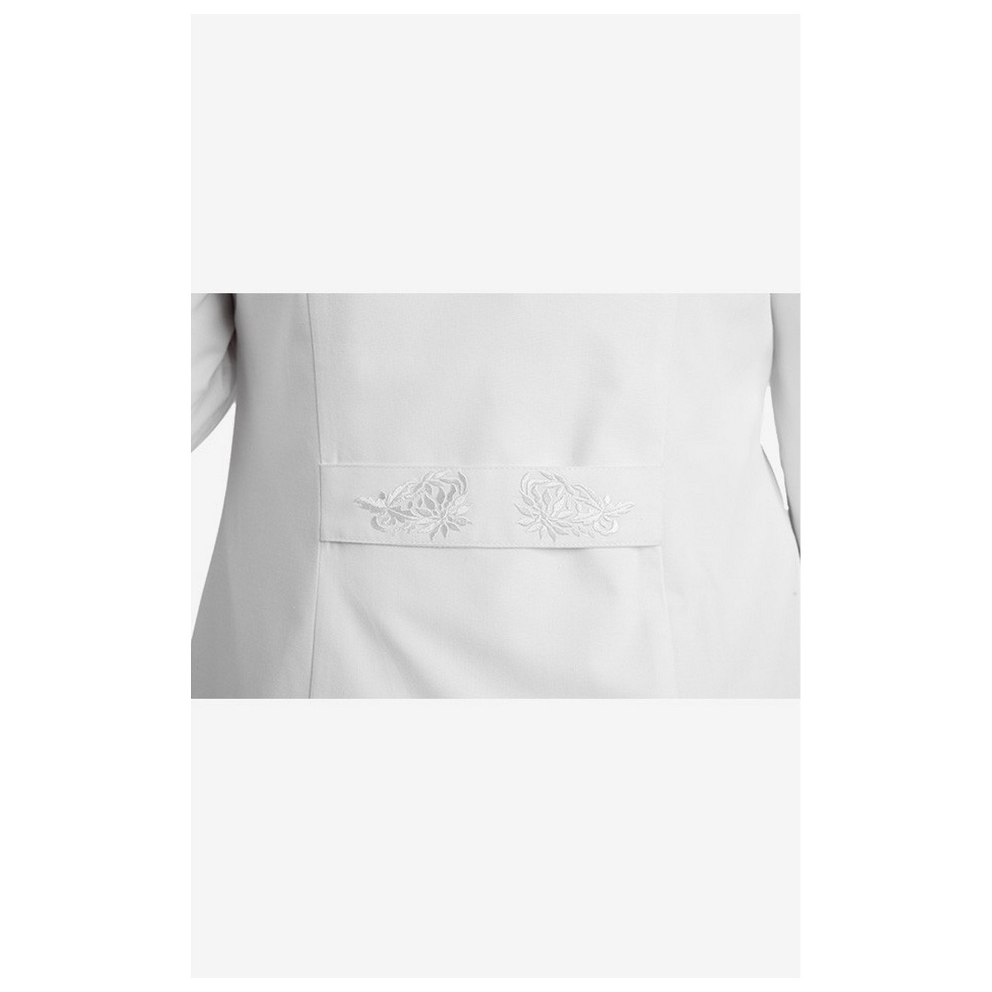 MOBB mi-longue consultation Jacket - Femmes - ceinture brodée de retour