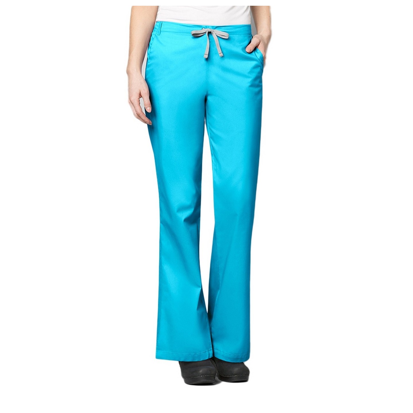 502 WonderWORK Women’s Flare Leg Drawstring Scrub Pant - Inseam: Regular 31"