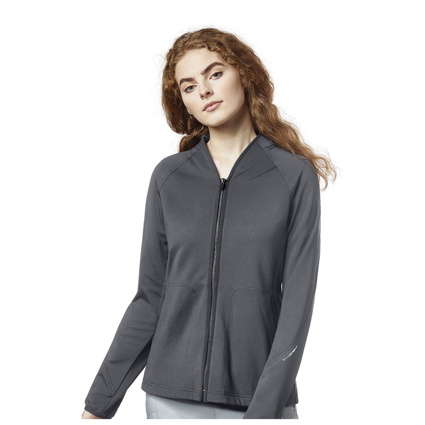 8209 WonderWink Layers veste à fermeture éclair pour femme