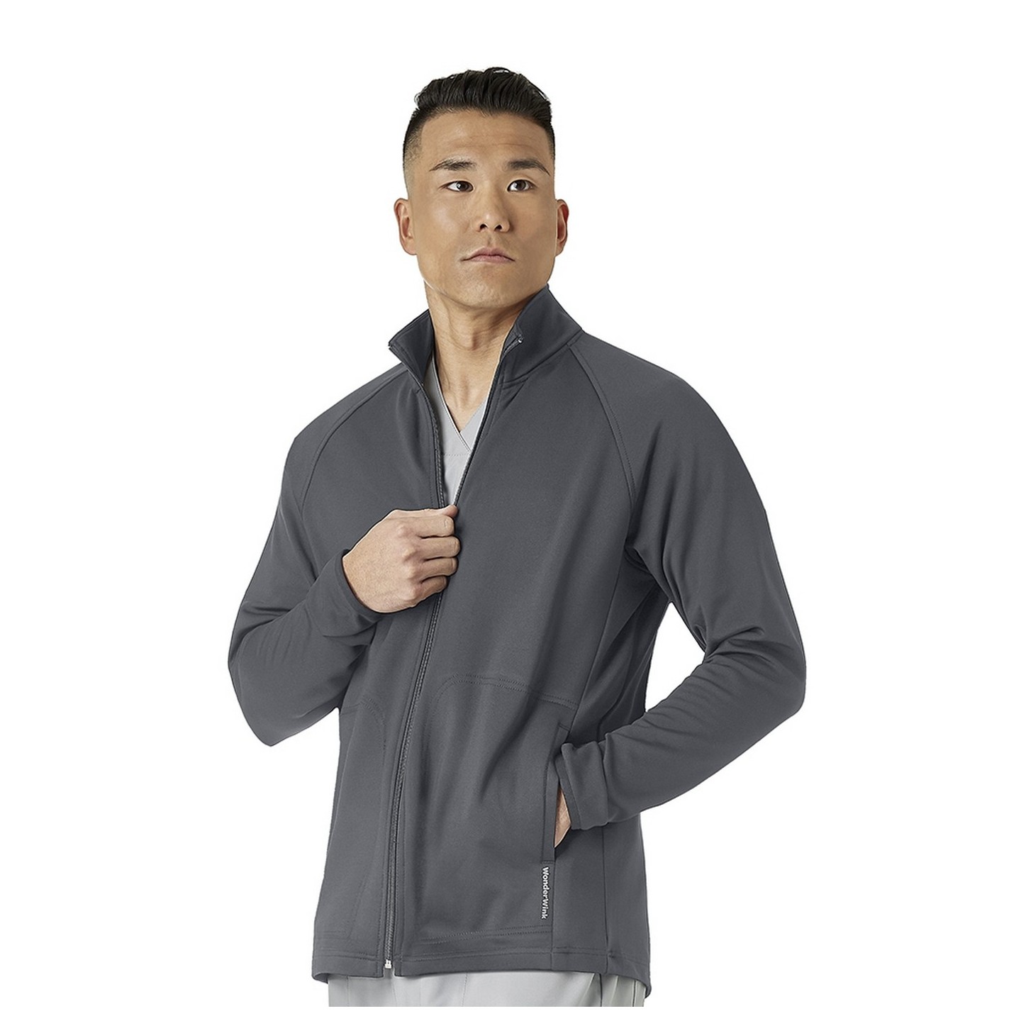 8309 WonderWink Layers Men’s Fleece Full Zip Jacket
