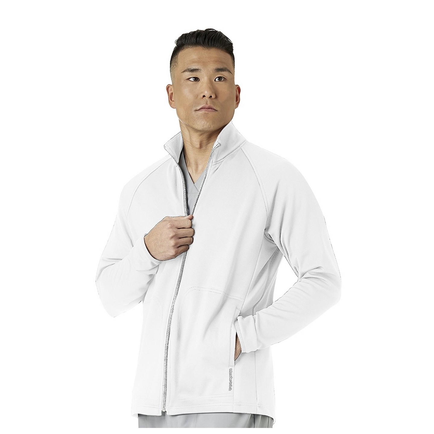 8309 WonderWink Layers Men’s Fleece Full Zip Jacket