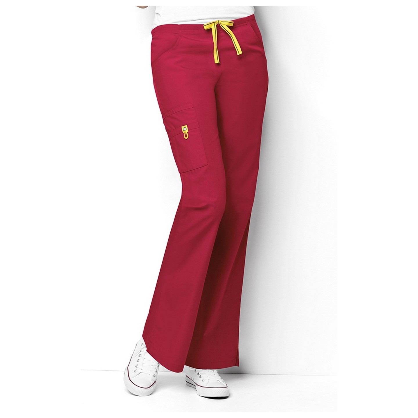 5026 WonderWink Origins Romeo Women's Scrub Pants - Red