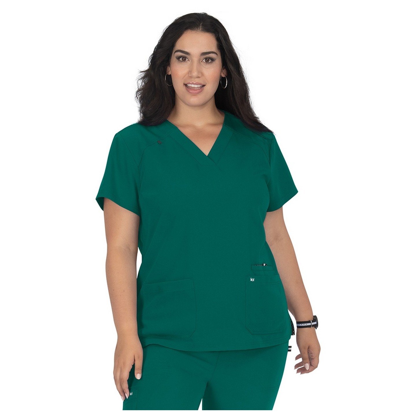 1019 koi Next Gen Hustle and Heart 3 Pocket Scrub Top