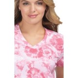 384PR koi Basics Leslie Print Top - Dreamscape Pink