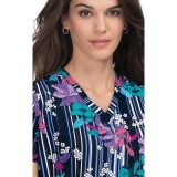 1029PR koi Next Gen Early Energy Top - Striped Floral