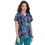 1029PR koi Next Gen Early Energy Top - Striped Floral