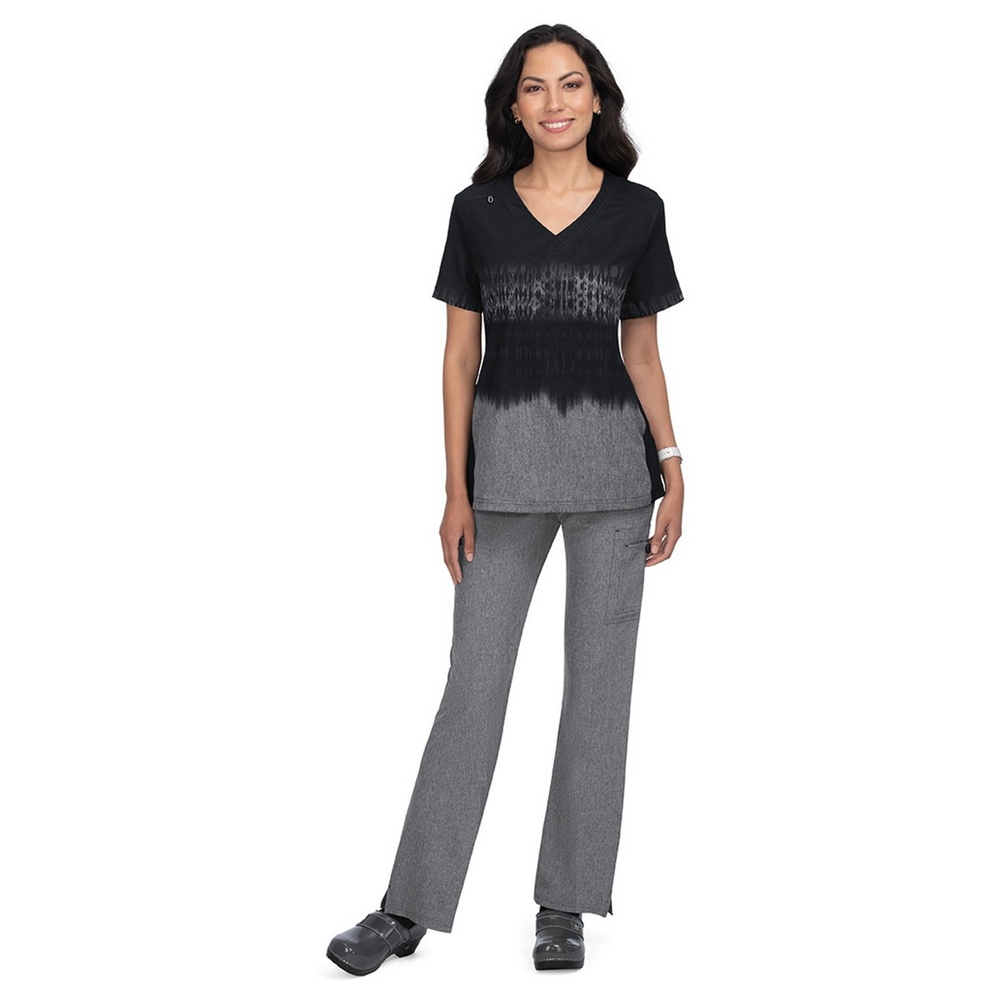 1031PR koi Basics Haut Cali - Tie Dye Black Heather Grey