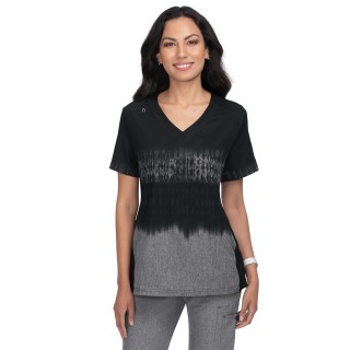 1031PR koi Basics Haut Cali - Tie Dye Black Heather Grey