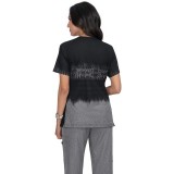 1031PR koi Basics Haut Cali - Tie Dye Black Heather Grey