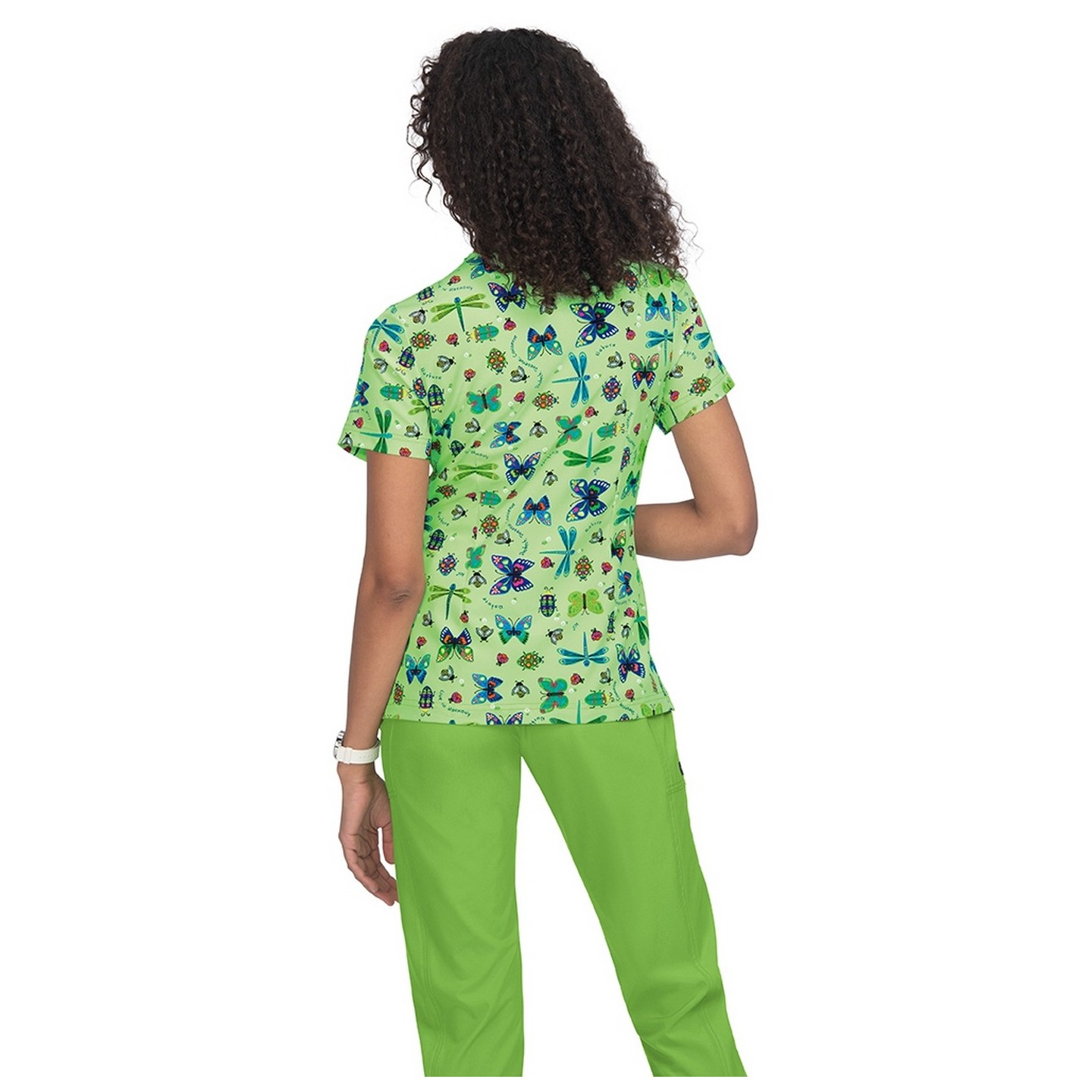 1052PR Planet koi Thea Print Top