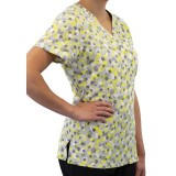 1767 Maevn V-Neck Print Top - Twinkle Twinkle