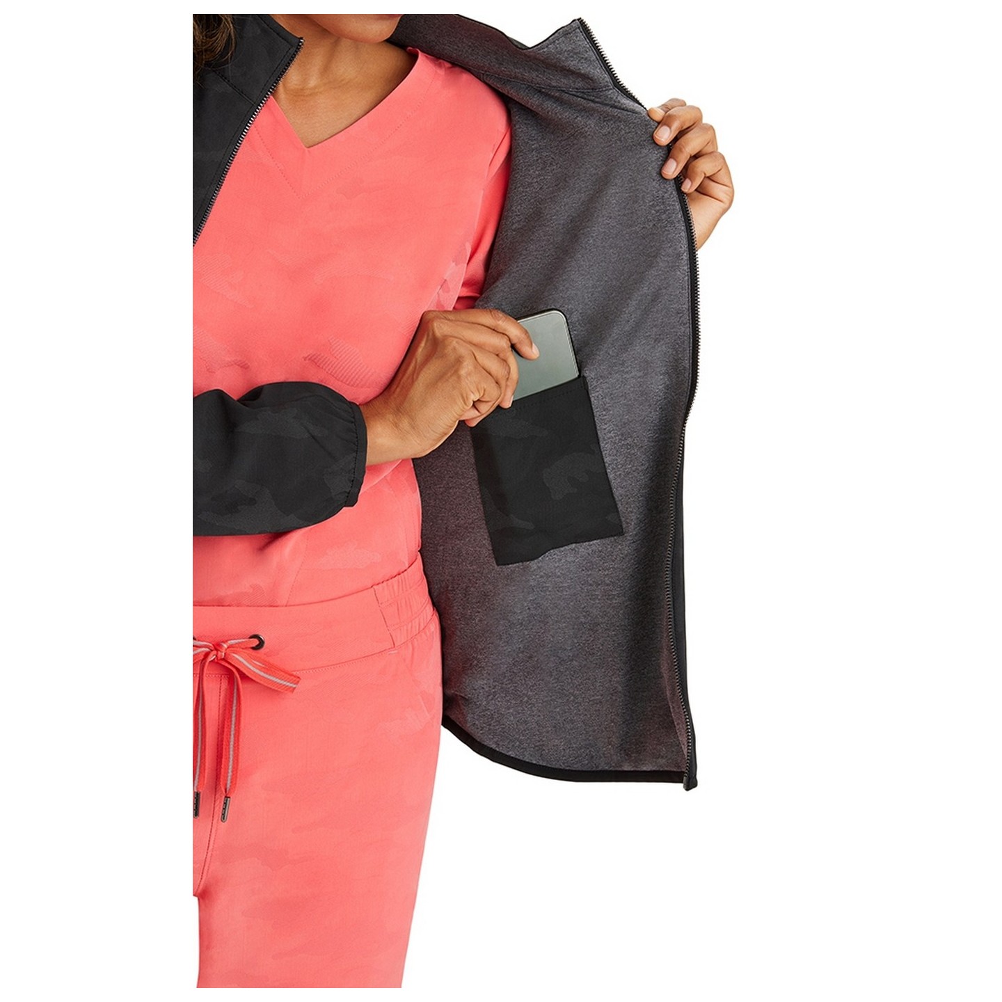 5030 Healing Hands Purple Label Destini Camo Running Field Jacket