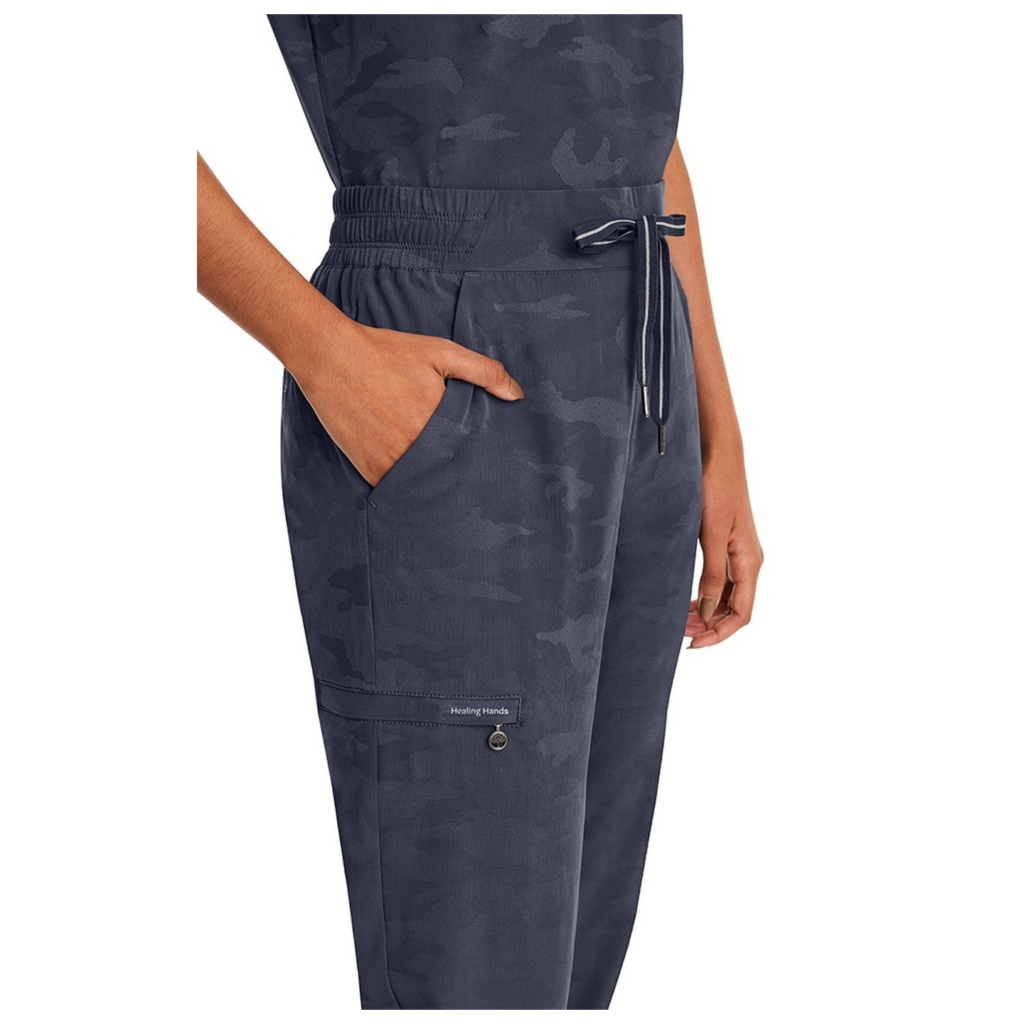 9350 Healing Hands Tate Pantalon de Joggeur Camo à Ventre Plat