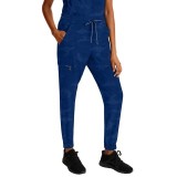 9350 Healing Hands Tate Flat Front Camo Jogger Pant