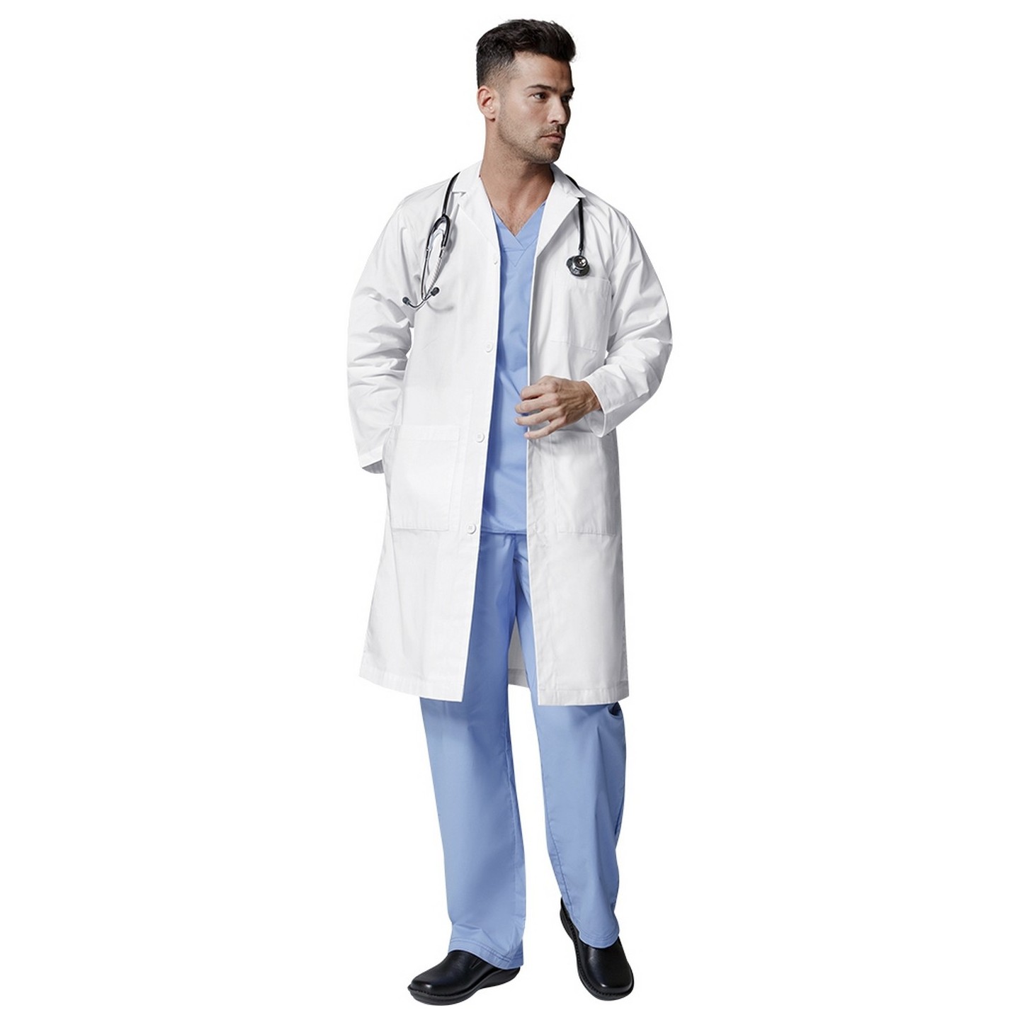 7302 Manteau long de laboratoire Wonderlab pour homme