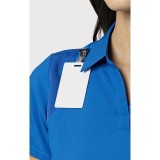 6955 W123 by WonderWink Women's Collar Top