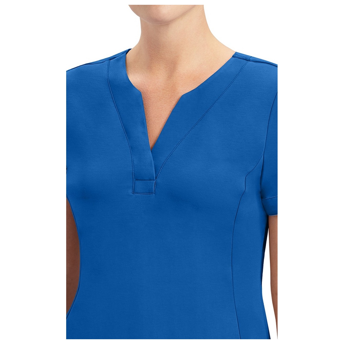 2400 Healing Hands ONYX Alexa Crew V-Neck One Snap Top