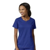 6419 WonderWink PRO Women's 4 Pocket Notch Neck Top