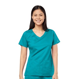 6519 WonderWink PRO Haut à 4 poches pour femmes