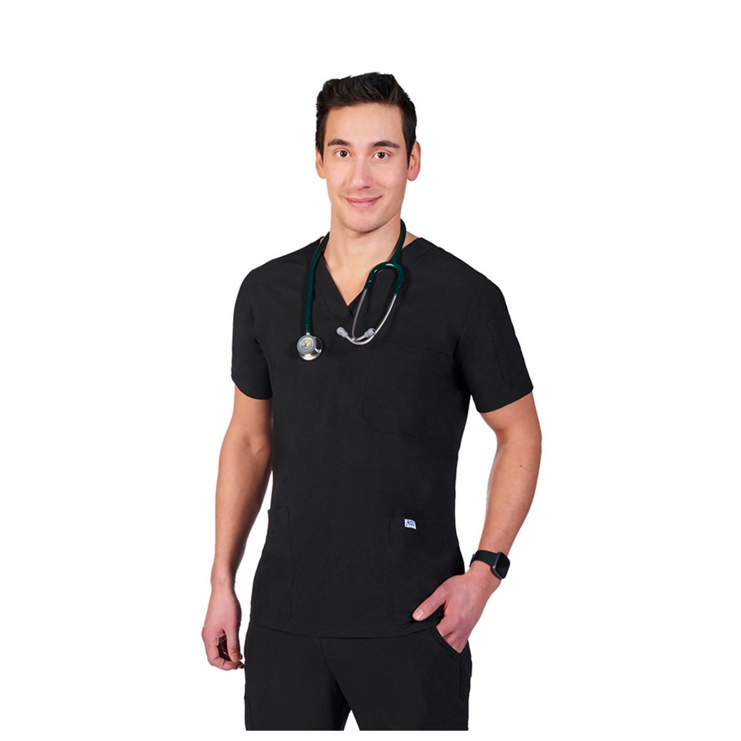 T7010 - The Alex  Men's/Unisex V-Neck Top with 3 Pockets