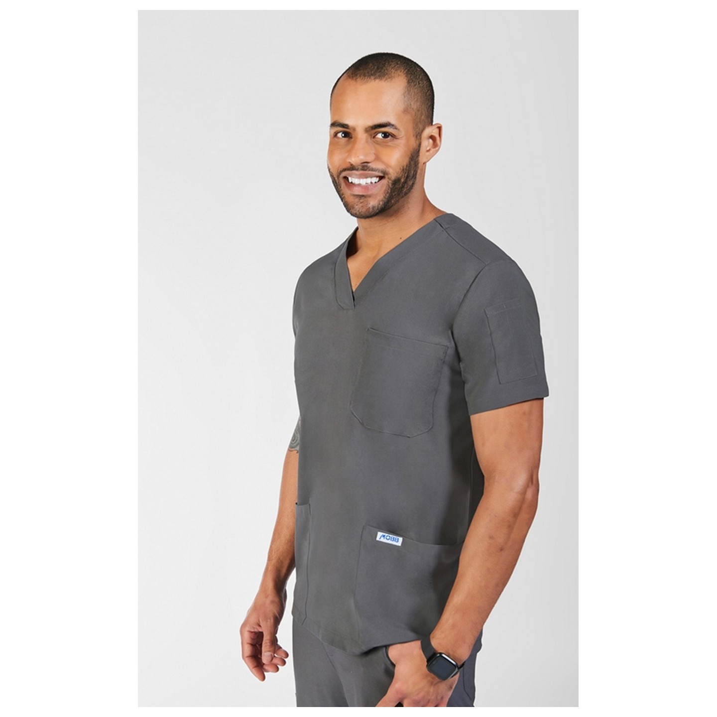 T7010 - The Alex  Men's/Unisex V-Neck Top with 3 Pockets