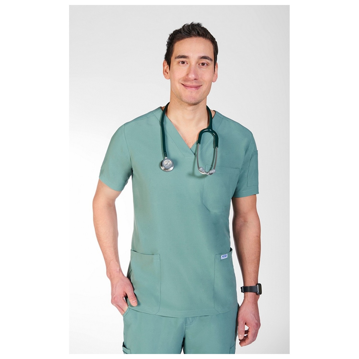 T7010 - The Alex  Men's/Unisex V-Neck Top with 3 Pockets