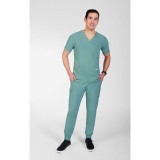 T7010 - The Alex  Men's/Unisex V-Neck Top with 3 Pockets