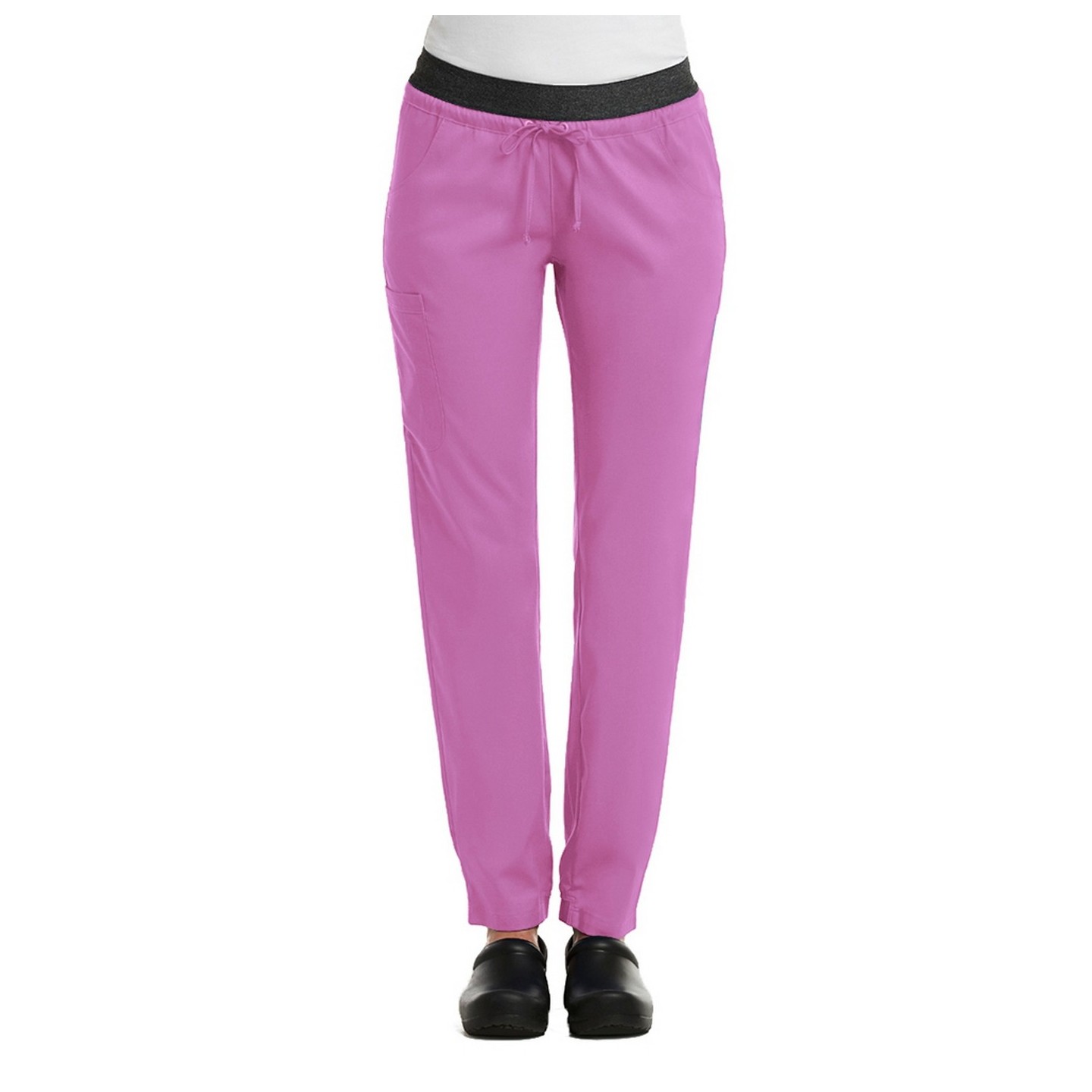 6701P Petite Matrix E-Band Waist Jogger Pants - Maevn 
