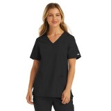 5001 Maevn Momentum Women's Double V-Neck Top