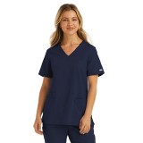 5001 Maevn Momentum Women's Double V-Neck Top