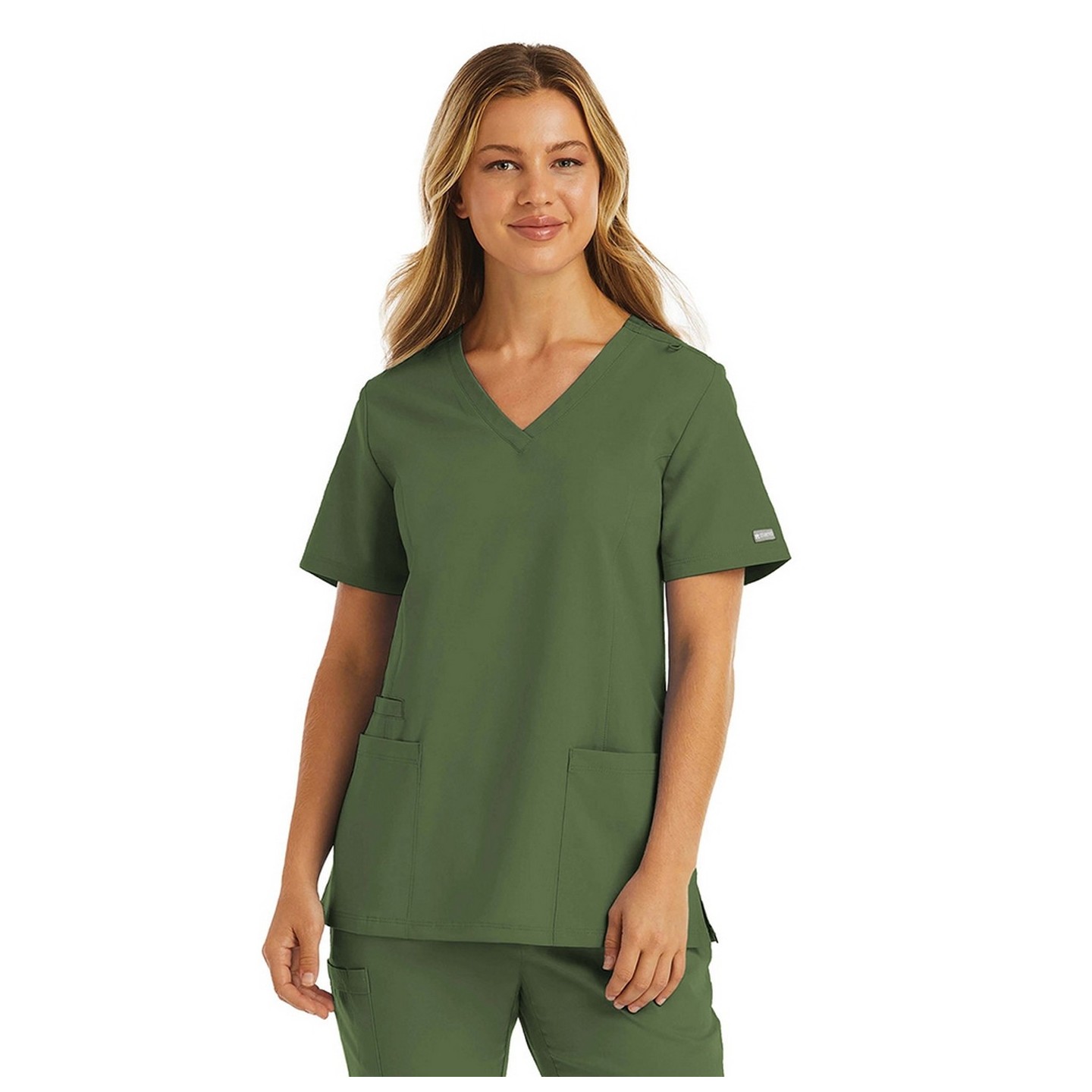 5001 Maevn Momentum Women's Double V-Neck Top