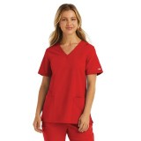 5001 Maevn Momentum Women's Double V-Neck Top