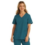 5001 Maevn Momentum Women's Double V-Neck Top