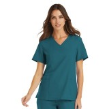 5002 Maevn Momentum Women's Mock Wrap Top