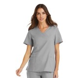 5002 Maevn Momentum Women's Mock Wrap Top