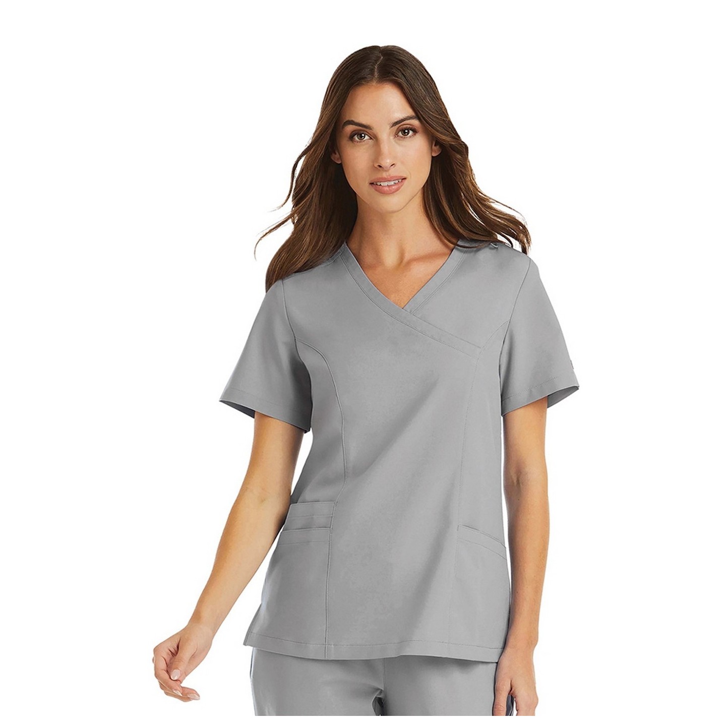 5002 Maevn Momentum Women's Mock Wrap Top