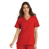 5002 Maevn Momentum Women's Mock Wrap Top