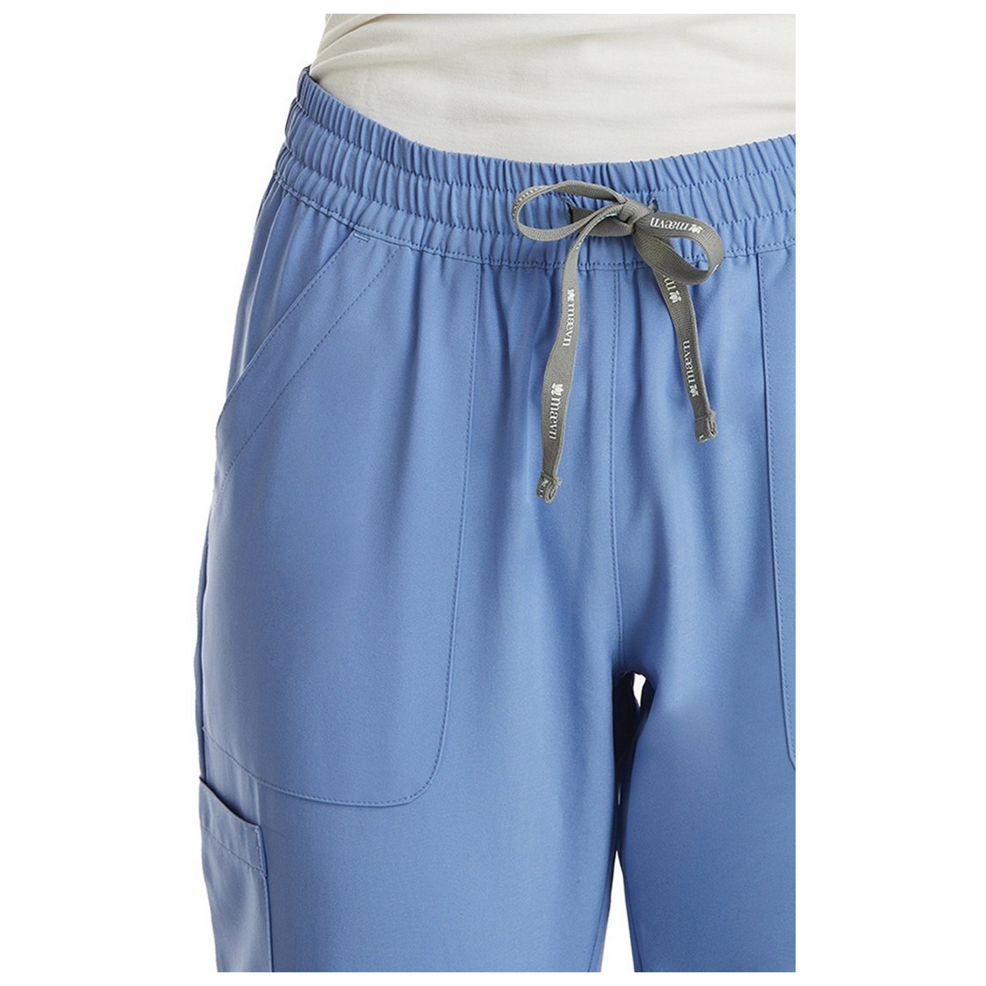 5091 Maevn Momentum Pantalon d'Uniforme a 6 Poches pour Femmes