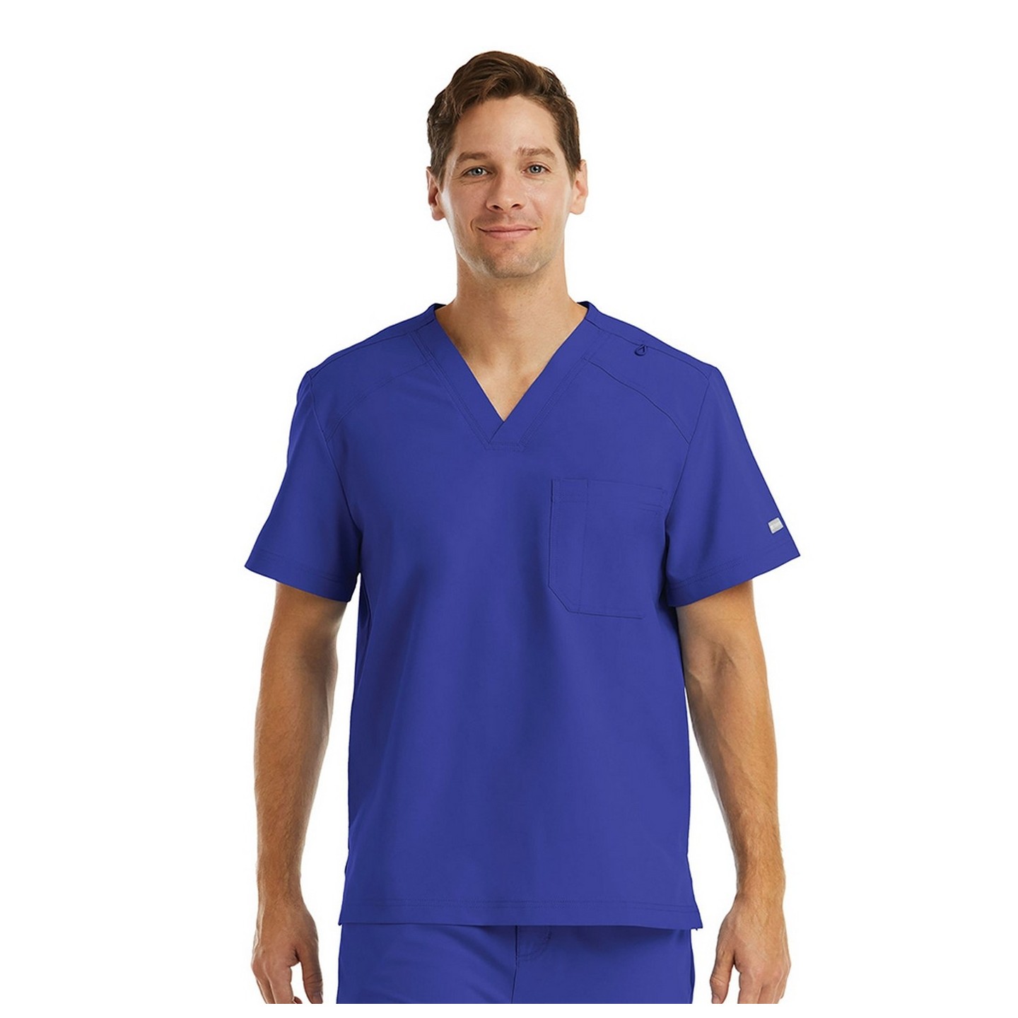 5801 Maevn Momentum Men's Chest Pocket V-Neck Top 